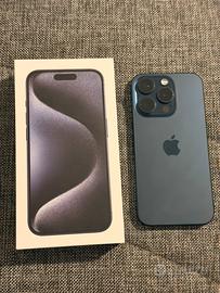 iPhone 15 PRO 128gb - BLU TITANIO 🔵