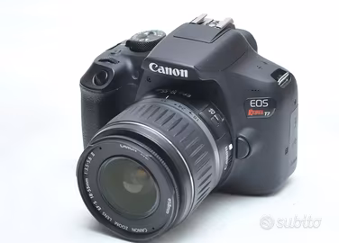 Canon EOS Rebel T7 24,1 Mp + 18-55 +75-300+ borsa