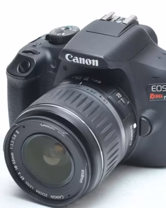 Canon EOS Rebel T7 24,1 Mp + 18-55 +75-300+ borsa