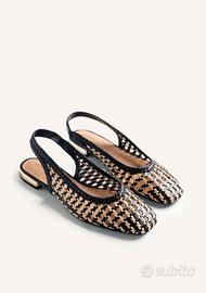 BALLERINE PELLE INTRECCIATA WENDELL
