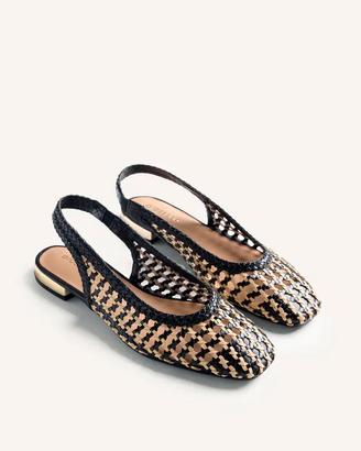 BALLERINE PELLE INTRECCIATA WENDELL