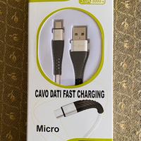 Caricabatterie-cavo dati fast charging