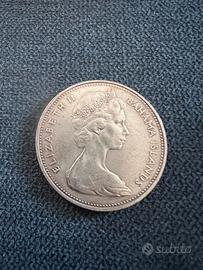 Bahamas 2 Dollari Argento 1966