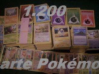 Pokémon GCC: 1200 carte, da 5 a 30 rare GX V