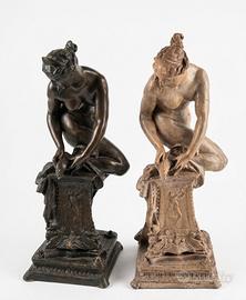 Scultura in bronzo "Il Bagno di Venere"  Pogliaghi