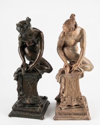 Scultura in bronzo "Il Bagno di Venere"  Pogliaghi