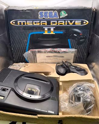 sega Mega Drive II 2 con scatola 