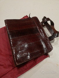 Borsa pelle vintage