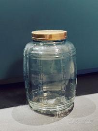 Barattolo vetro epoca