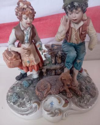 statua in ceramica 