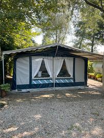 Roulotte stanziale in campeggio a 4 stelle