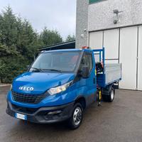 Iveco Daily 35-140 Ribaltabile + Gru HC38 NUOVA