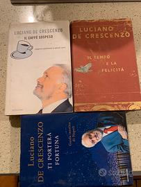 3 LIBRI LUCIANO DE CRESCENZO