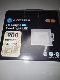 Faro LED Aigostar 10W 900lm bianco nuovo