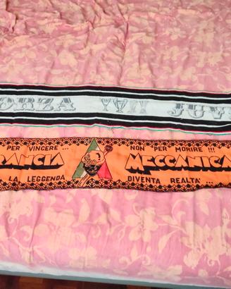 Lotto 2 Sciarpe Vintage Juventus  Arancia Mecc