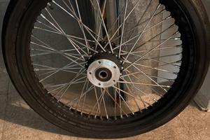 Cerchio per Harley 21” nero a raggi
