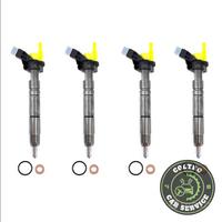 4 INIETTORI BOSCH 0445116024 BMW 320d 325d 330d