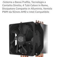 Cooler Master Hyper H412R Dissipatore CPU

