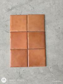 piastrelle 10x10 ruggine lucida 