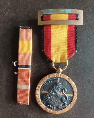 Medaglia Guerra Civile Spagnola, campagna 1936-39