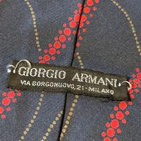 Cravatta Vintage Giorgio Armani Anni 80 100% Seta