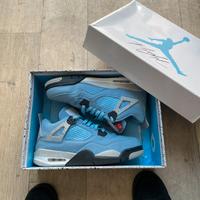 Air Jordan 4 Retro University Blue Taglia 44