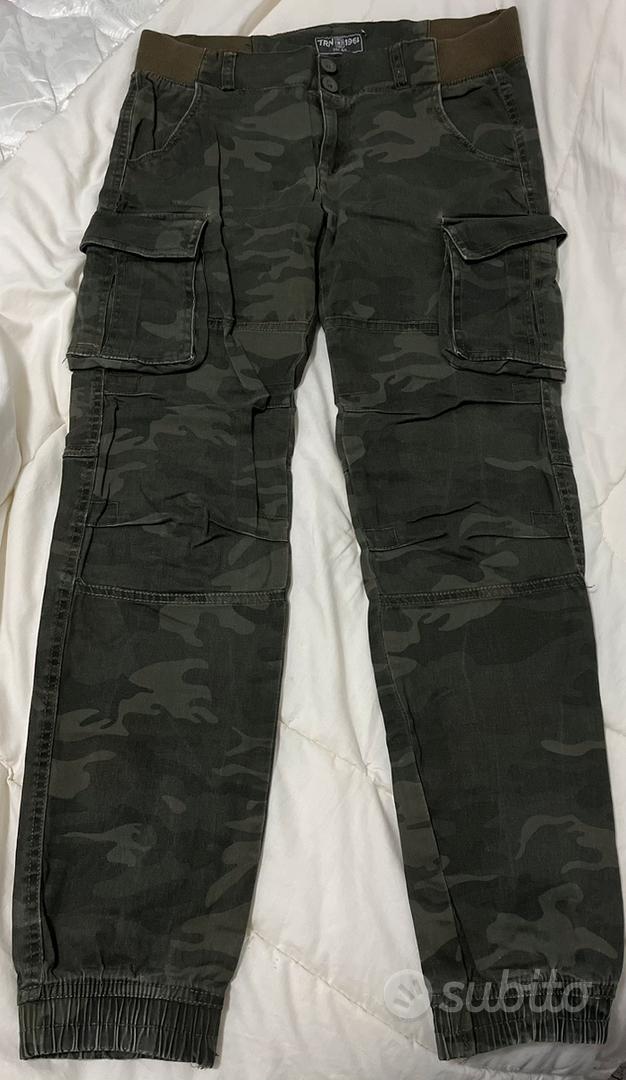 Pantaloni cargo militari ragazzo uomo Terranova 44 Abbigliamento e Accessori In vendita a Siena