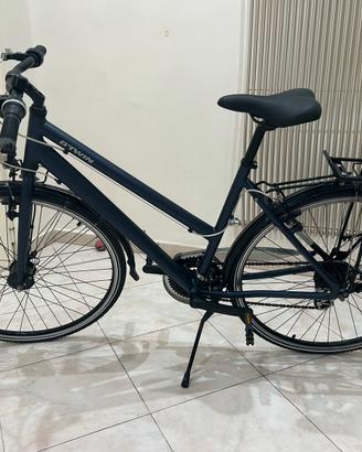 Bici città ELOPS Hoprider 100 telaio basso