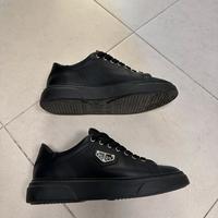 Philipp Plein Sneakers Scarpe Pelle Nero 43