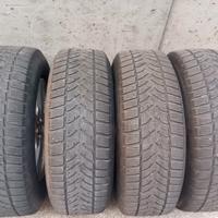 cerchi in lega r16 5x114,3 più gomme invernali 