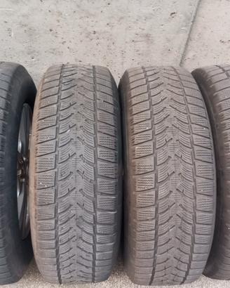 cerchi in lega r16 5x114,3 più gomme invernali 