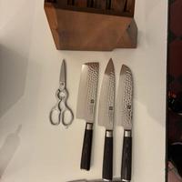 Set Coltelli Xinzuo 7 Pezzi Damascus