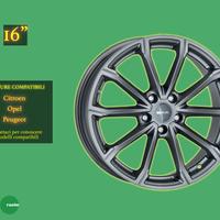 Cerchi in Lega Mak Davinci 16" per Citroen Opel P