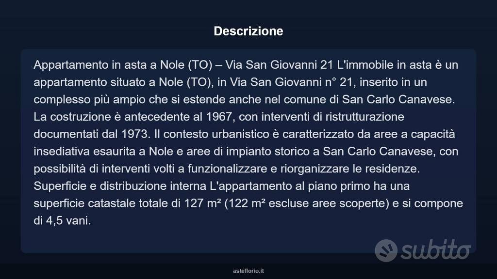 Appartamento – Nole, Ponte Masino, Vauda - Vista 4