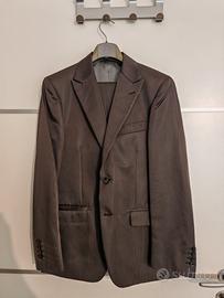 Completo abito da sposo uomo gessato