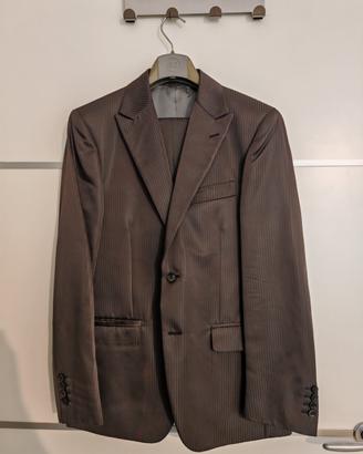 Completo abito da sposo uomo gessato