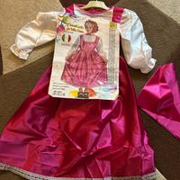 Costume carnevale Masha 4-5 anni 114 cm nuovo