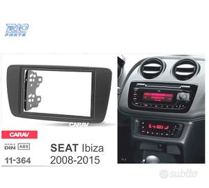 CORNICE NERA RADIO 2-DIN PER SEAT IBIZA 08-15