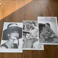 Audrey Hepburn stampe bianco nero 50x35