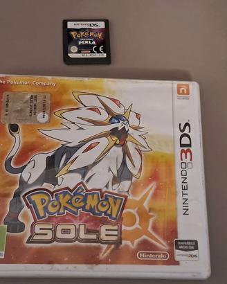 lotto giochi Nintendo ds-3ds Pokémon Sole e perla