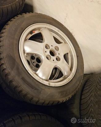Cerchi Mini 4x100 gomme Pirelli invernali 175 65 1