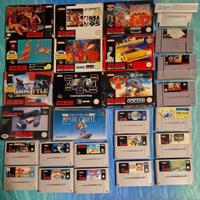 ❤️🕹️ LOTTO GIOCHI CONSOLE SUPER NINTENDO SNES