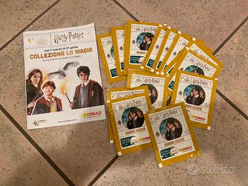 Lotto di 15 bustine figurine harry potter