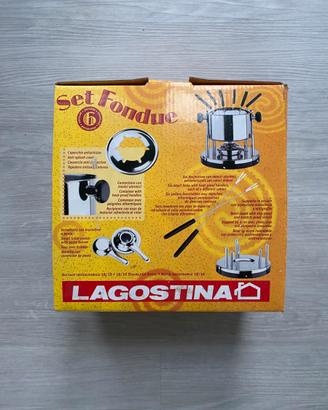 Set Fonduta Lagostina Acciaio Inox