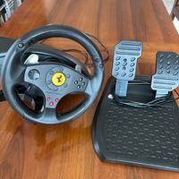 Volante e Pedali Ferrarai Gran Turismo