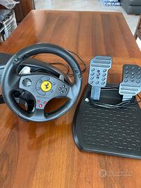 Volante e Pedali Ferrarai Gran Turismo