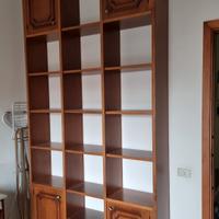 libreria in legno massello 