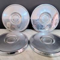 borchie fiat 850 originali cromate anni 70 