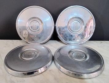 borchie fiat 850 originali cromate anni 70 
