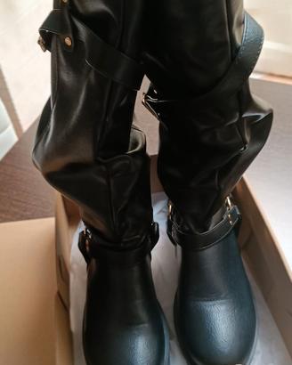 Stivali da cowgirl con punta tonda TG43 (CN45)